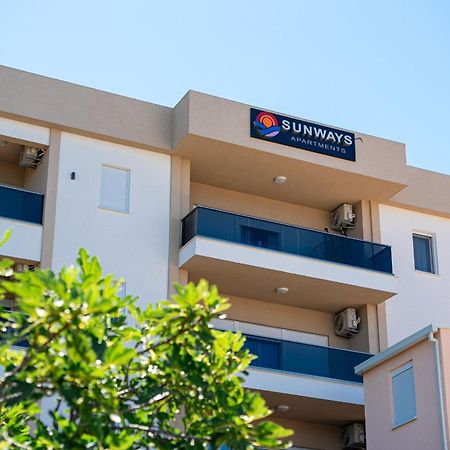 Sunways Apartments Dobra Voda Esterno foto
